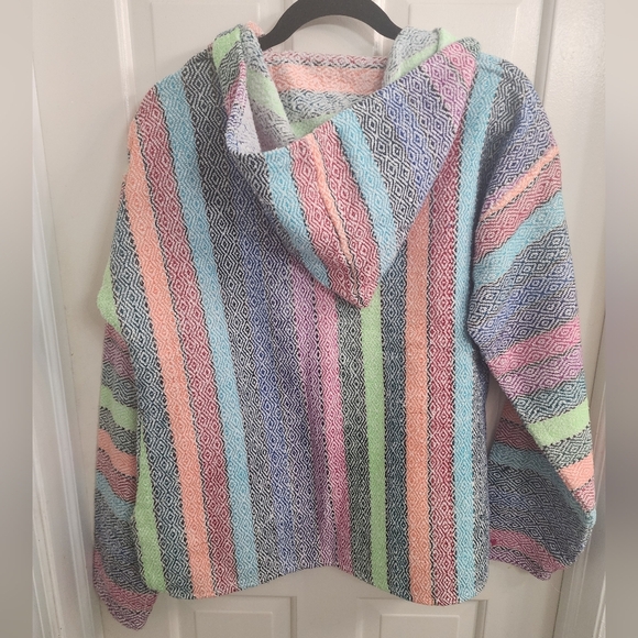 Vintage Molina Baja Hoodie Size Lg Colorful - Picture 4 of 4